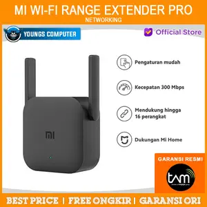 Xiaomi Mi WiFi Range Extender Pro N300 300Mbps Router Repeater 2 Antena Garansi Resmi 12 Bulan