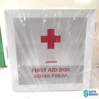 Gambar Kotak P3k dinding / First aid box dari Sapta Medika Jember Kab. Jember 2 Tokopedia