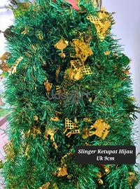 Gambar SLINGER BULAN BINTANG SLINGER KETUPAT SLINGER TINSEL IDUL FITRI - BulnBntgHijau dari Jaspart Kota Administrasi Jakarta Barat 3 Tokopedia
