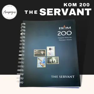 Buku KOM 200 THE SERVANT Mengubah Hidup dan Menjangkau Sesama