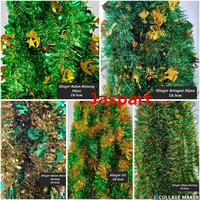 Gambar SLINGER BULAN BINTANG SLINGER KETUPAT SLINGER TINSEL IDUL FITRI - BulnBntgHijau dari Jaspart Kota Administrasi Jakarta Barat 1 Tokopedia