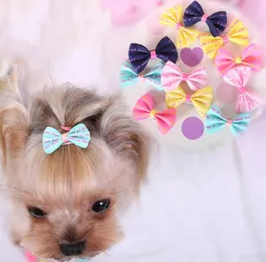 1 Pc Jepit Rambut Anjing Jepit Rambut Kucing Pita Anjing Aksesoris