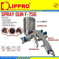 Gambar Spraygun F75G cat semprot kompresor spray gun 400ml TABUNG ATAS dari Smart Teknik Kab. Tangerang 1 Tokopedia