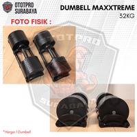 Gambar PAKET MAXXTREME DUMBELL 32KG |Dumbell |Sepasang |Beban |Gym |Fitness dari Ototpro Surabaya Kota Surabaya 1 Tokopedia