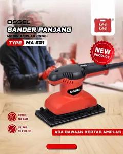 OSSEL Mesin Sander Amplas Kayu Panjang Finishing Sander MA621 Ossel