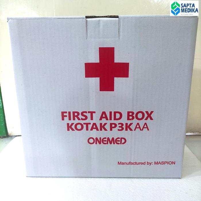 Gambar Kotak P3k dinding / First aid box dari Sapta Medika Jember Kab. Jember Tokopedia