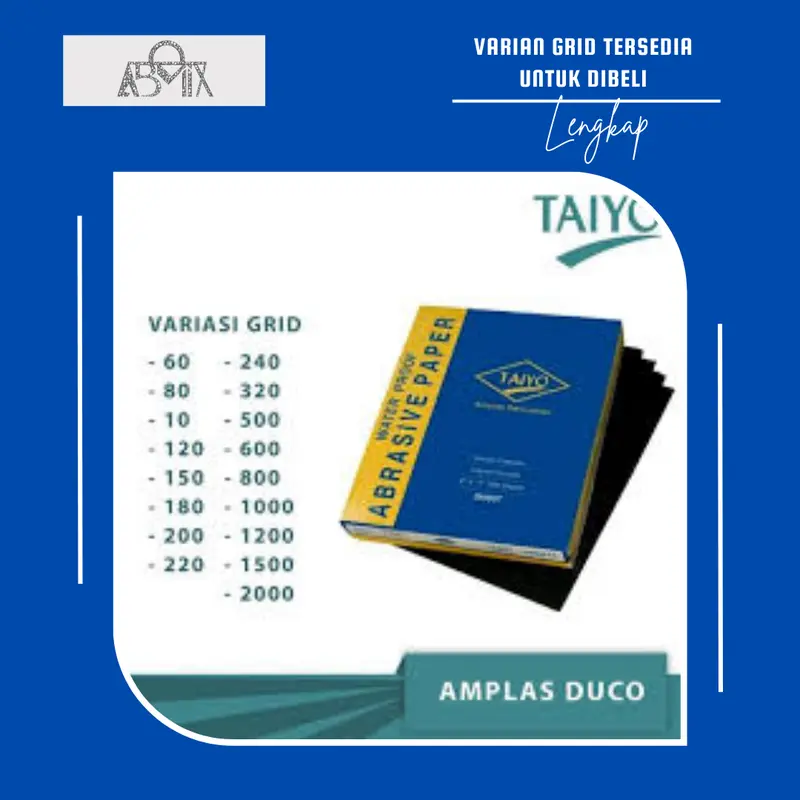 Amplas Duco Lembaran TAIYO SH-007 Amplas kertas lembaran 1