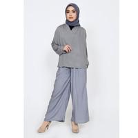 Gambar Setelan Muslim Wanita fit to XL LEZAHRASIGNATURE SET Kulot Intan - BROWN, M dari LEZAHRASIGNATURE Kota Bandung 2 Tokopedia