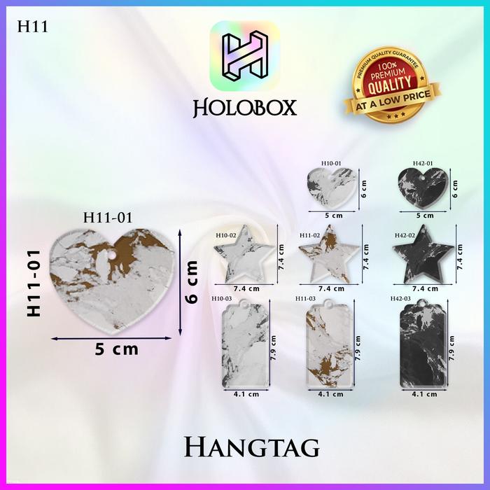 Jual Hang Tag – Label Produk - Hang Tag Gold Marble | H11 - H11-01 ...