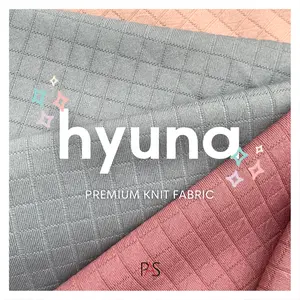 [MINIMAL 2X KLIK UNTUK 1 YARD] Kain Polyester Rajut Knit Ecer Bahan Hyuna Knit Premium HARGA PER 0.5 YARD