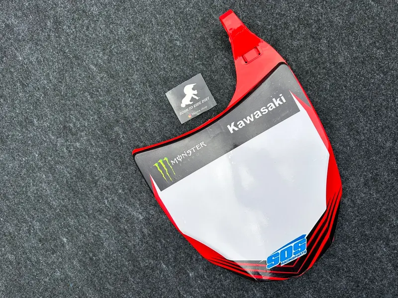Papan Nomor KLX 150 Dtracker Plus Striping 3