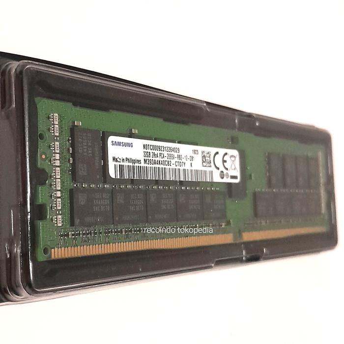 Jual RAM Server Samsung 32GB DDR4 PC4-2666V ECC Register Memory