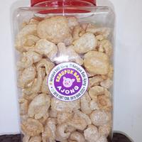 Gambar kerupuk babi toples tanggung 450gr dari Kerupukbabi Ajong Kota Administrasi Jakarta Utara 1 Tokopedia
