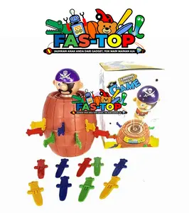 Mainan Anak Jumping PIrate Game Pirates Roulette Family Game No.YF555