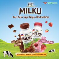 Gambar Milku Susu UHT 200ml - Cokelat x 4 + Stroberi x 2 dari Wings Indonesia Kab. Bekasi 4 Tokopedia