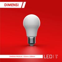 Gambar Lampu LED ATAMA PRESTIGE Tipe 5 GEN 3 (NEW) Putih dari ATAMA Official Store Kota Surabaya 4 Tokopedia