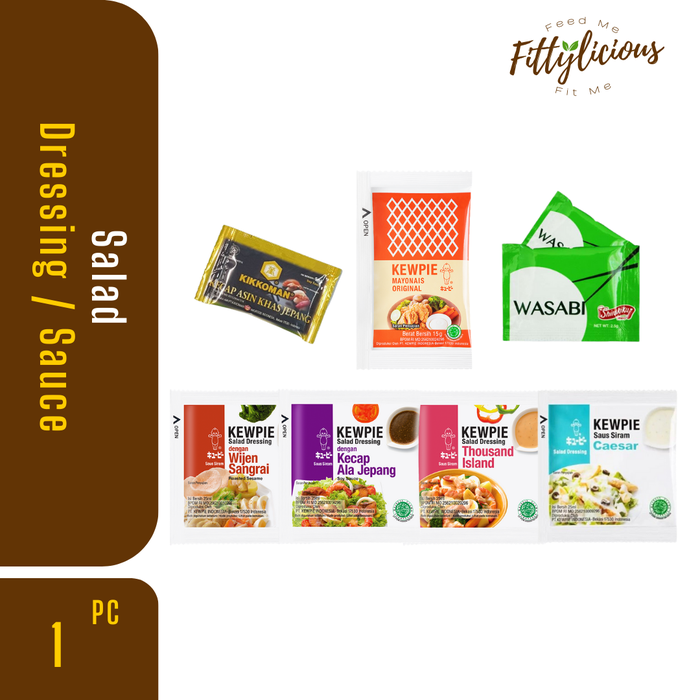 Gambar Kewpie Dressing Salad Wijen Sangrai / Thousand Island / Caesar / Mayo dari fittyliciousid Kota Bandung Tokopedia