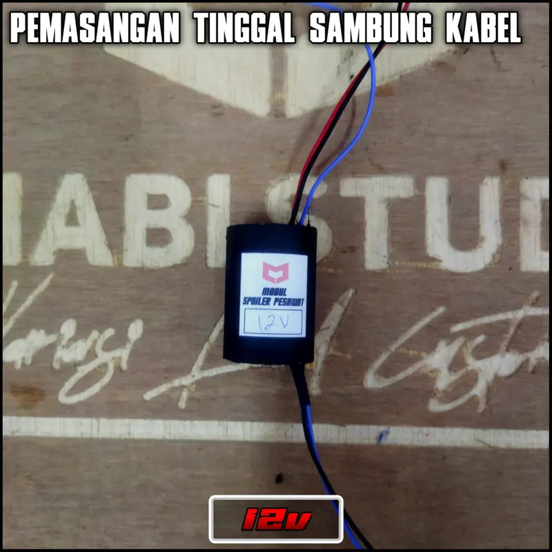 MODUL BLITZ PESAWAT 1 CHANNEL 12VOLT BISA DI ATUR KECEPATAN 1