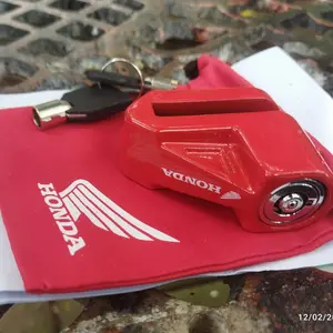 DISC LOCK KUNCI GEMBOK CAKRAM ANTI MALING ORIGINAL HONDA