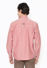 Gambar 17SEVEN KEMEJA KOKO LENGAN PANJANG KOKO-OX-MERAH - S dari 17sevenoriginal Kota Administrasi Jakarta Timur 3 Tokopedia