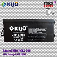 Gambar Baterai KIJO 12V 200AH KIJO JM12-200 VRLA Deep Cycle Battery - Unit dari TokoUPS Kota Administrasi Jakarta Pusat 1 Tokopedia
