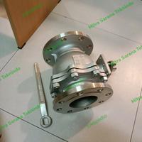 Gambar Ball valve flange stainless SS304 Jis10k ukuran 4"(inchi)-Jis 10k dari Mitra Sarana Teknindo Kota Administrasi Jakarta Barat 3 Tokopedia