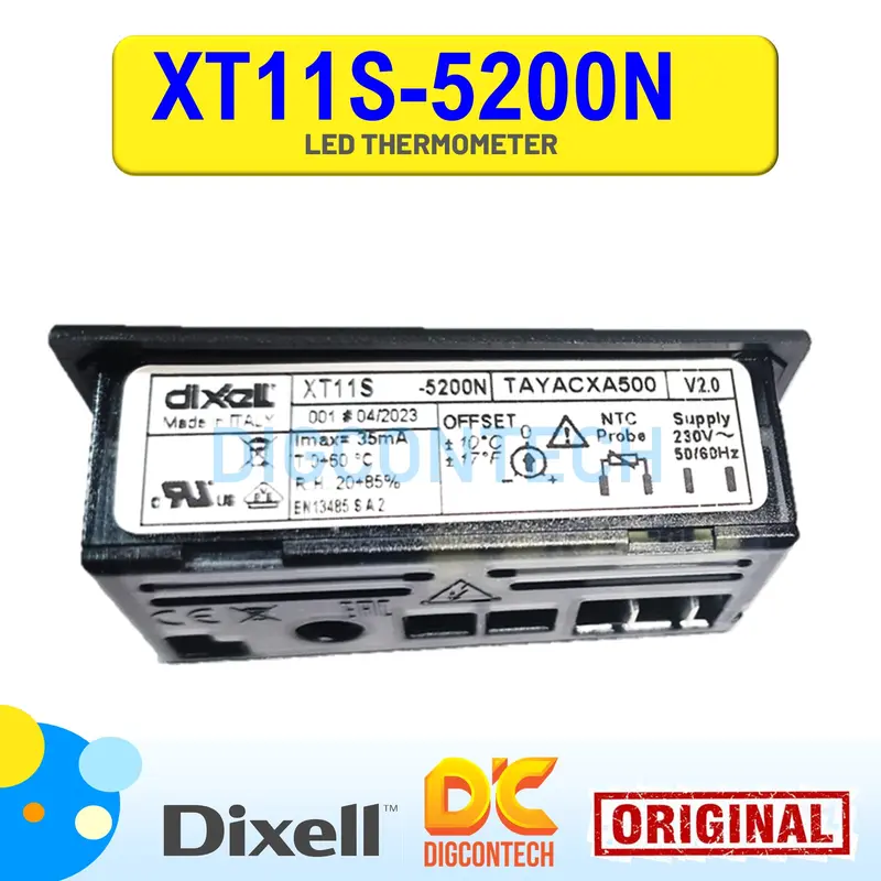 LED THERMOMETER XT11S-5200N DIXELL 3