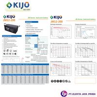 Gambar Baterai KIJO 12V 200AH KIJO JM12-200 VRLA Deep Cycle Battery - Unit dari TokoUPS Kota Administrasi Jakarta Pusat 5 Tokopedia