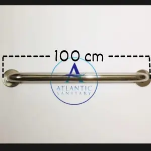 handle bathtub stainless 100cm/pegangan kamar mandi stainless 100 cm