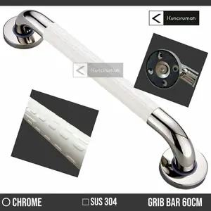 Handle Bathup kamar mandi / Grib handle / Grab Bar 60cm