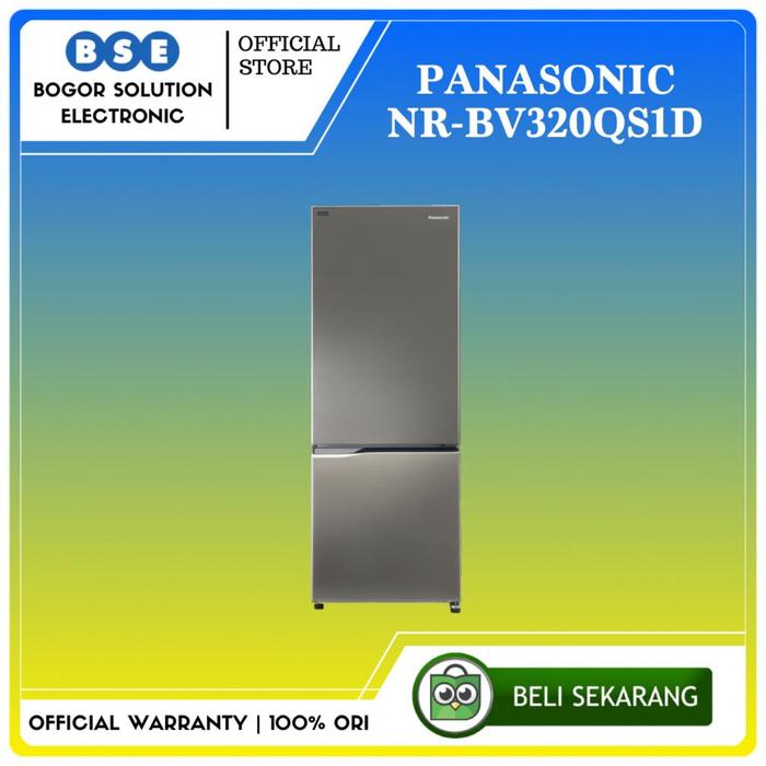 Gambar KULKAS FREEZER BAWAH | NR-BV320QS1D | PANASONIC BOTTOM FREEZER | BV320 dari Bogor Solution Electronic Kota Bogor Tokopedia