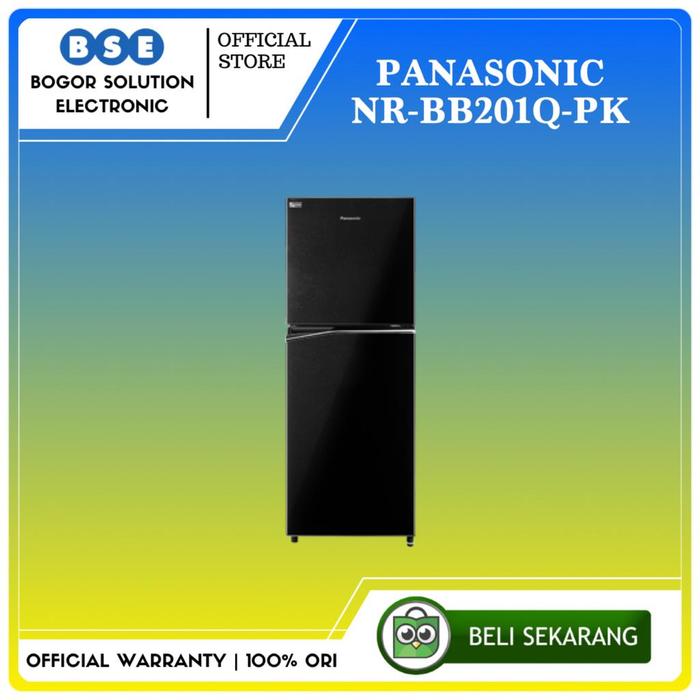 Gambar Kulkas 2 Pintu Inverter Panasonic NR-BB201Q-PK 196 liter NRBB201QPK dari Bogor Solution Electronic Kota Bogor Tokopedia