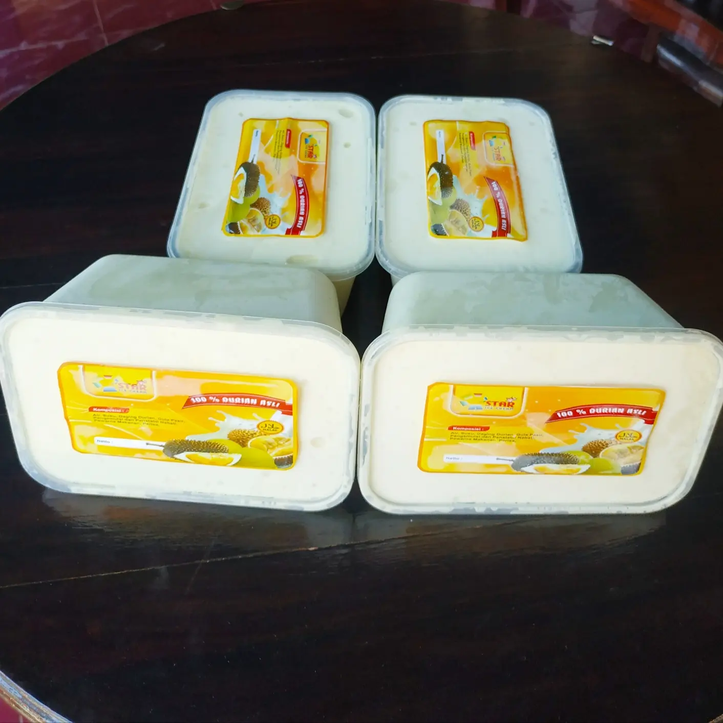 Es Krim Ice Cream rasa Durian Medan 1 Liter - Shop | Tokopedia