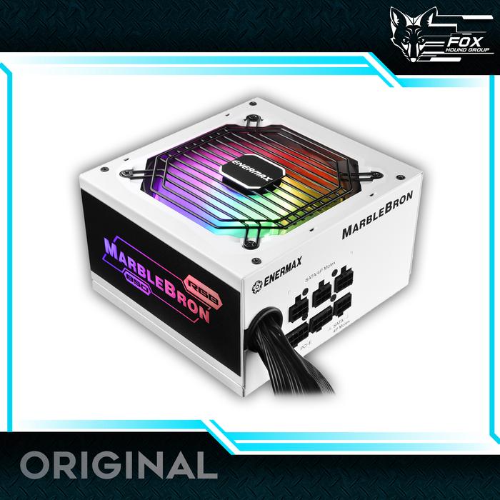 Gambar Enermax PSU MARBLEBRON 850W - WHITE RGB dari Foxhound Kota Administrasi Jakarta Pusat Tokopedia