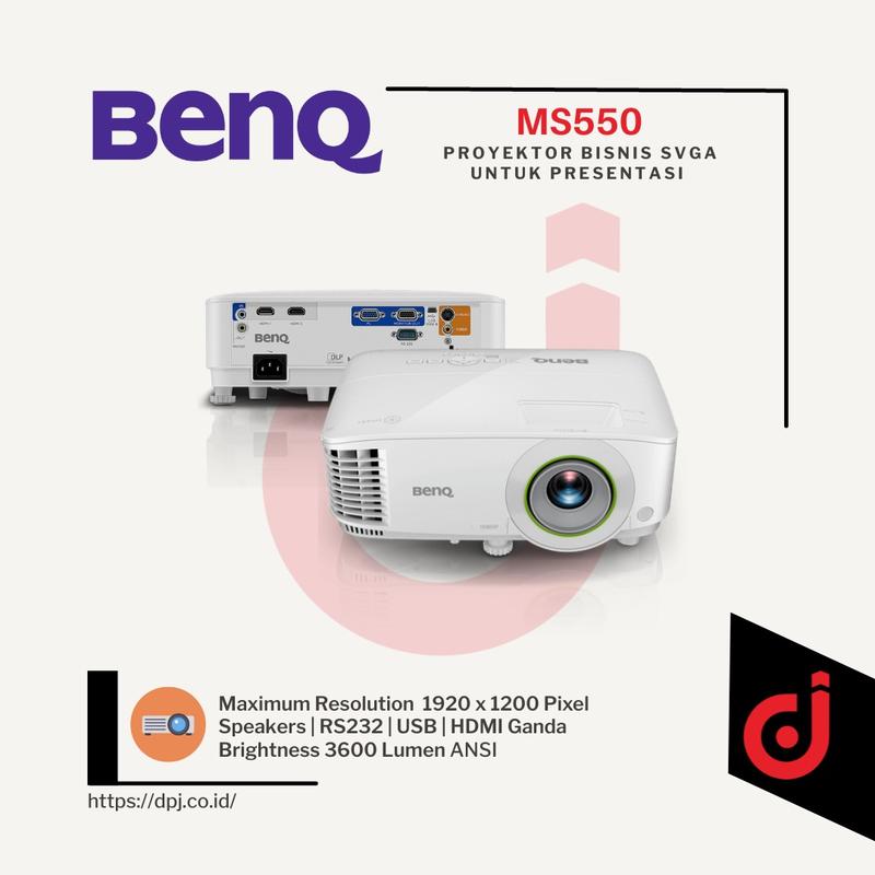 BenQ MS550 Projector - SVGA - 3600 Lumens - Dual HDMI - Good Produk ...