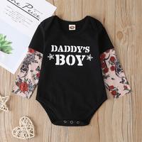 Gambar Baju Jumper Bayi Laki-laki Lengan Panjang Dengan Motif Bahan Katun - Hitam, Ukuran 60 dari Kidzcare Kota Tangerang Selatan 2 Tokopedia