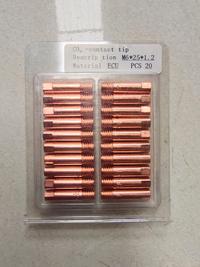 Gambar CONTACT TIP M6 X 25 ECU 1.2MM MATA LAS ARGON CO dari BAGUS MURAH TEKNIK Kab. Tangerang 1 Tokopedia