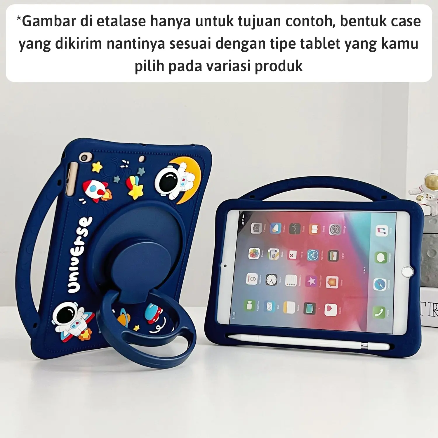Aksesoris untuk Xiaomi Redmi Pad 10.61 2022 Soft Case Anak Casing Stand Astronot Kid Flower Cat Rubber