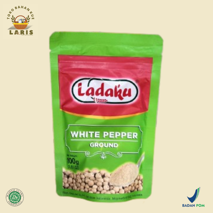 Jual Ladaku Merica Bubuk (White Pepper Ground) - 35GR - Kota