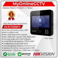 Gambar DS-K1T343MFX HIKVISION Access Control Face Recognition Terminal dari MyOnlineCCTV Kota Administrasi Jakarta Barat 1 Tokopedia