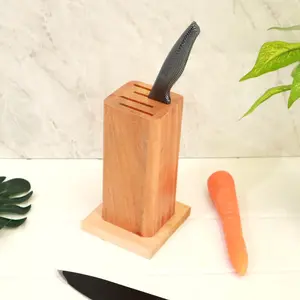 Tempat Pisau Kayu Wadah Pisau Dapur Pinexa