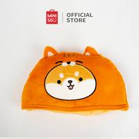 Gambar MINISO Selimut Hooded Blanket Selimut Dengan Topi With Hat Selimut dari minisoshopid Kab. Karawang 1 Tokopedia