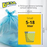 Gambar Kantong Sampah S 5-18L Plastik Sampah Bin Liner Garbage Bag Lucsa 130 dari KODAKI Mall Kota Administrasi Jakarta Utara 2 Tokopedia