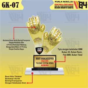 PIALA KIPER TERBAIK, PIALA KIPER, TROPY KIPER, TROPI KIPER, TROPHY KIPER, PIALA GOALKEEPERS, PIALA GOALKEEPER, PIALA GOAL KEEPERS, PIALA GOAL KEEPERS, GOALKEEPER TROPHY, TROPY GOALKEEPER, PIALA TROPI PENJAGA GAWANG, KIPER TERBAIK, BEST GOALKEEPER GK-07