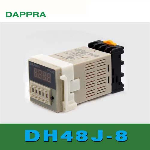 Gambar DH48J 8 DH48J-8 Digital Counter Relay dan socket PF61 dari tokoautomation Kota Administrasi Jakarta Utara Tokopedia