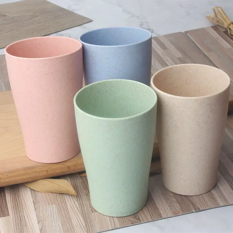 Gelas Plastik Anti Pecah Cocok untuk balita / anak-anak Warna Pastel