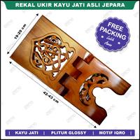 Gambar Rekal Al-Quran ukuran lebar 20cm Tatakan dudukan Lekar Alquran Premium dari PENAMANDIRIATK Kab. Boyolali 3 Tokopedia