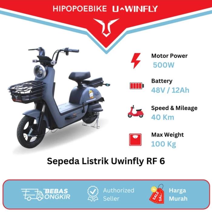 Gambar Uwinfly RF6 RF 6 Redfish6 Redfish 6, New Redfish Original 100% dari hipopoebike Kota Surabaya Tokopedia