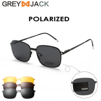Gambar Grey Jack Kacamata ClipOn Free 3 lens Polarized Style Kotak New 80011 - C5, CLIP ON(NORMAL) dari Grey Jack Eyewear Kota Administrasi Jakarta Barat 1 Tokopedia
