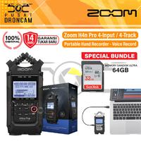 Gambar Zoom H4n Pro 4-Input / 4-Track Portable Hand Recorder - Voice Record - PAKET STANDARD dari Kamera Gadget Official Kota Administrasi Jakarta Pusat 1 Tokopedia